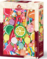 Art puzzle Puzzle Színes édességek 500 darab