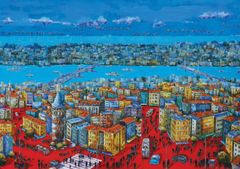 Art puzzle Puzzle Isztambul története 1000 darab