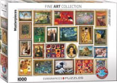 EuroGraphics Puzzle Collage: gyönyörű művészet 1000 darab