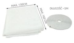 Repest Rovarháló fehér 1,5x1,3 m szúnyogháló ISO
