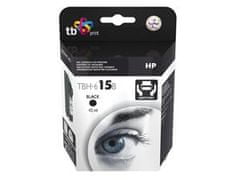 TB print Tintapatron TB kompatibilis. a HP C6615DE (15.) fekete tintával