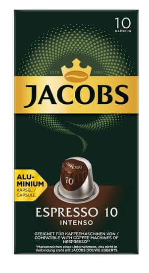 Jacobs Espresso Intenso Intenzitás 10 - 10 db alumínium kapszula