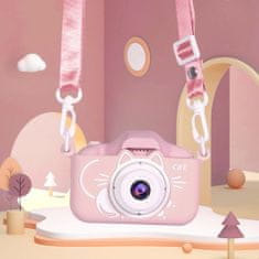MG C9 Cat gyerek fényképezőgép, rózsaszín