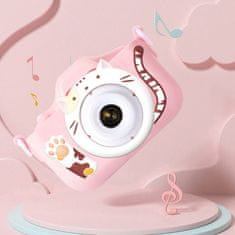 MG C10 Cat gyerek fényképezőgép, rózsaszín