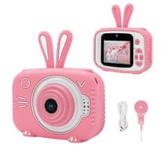 MG C15 Bunny gyerek fényképezőgép, rózsaszín
