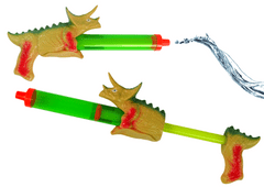 Lean-toys Vízipisztoly 40 cm Dinoszaurusz zöld kert