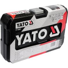 YATO Szerszámkészlet 56db 1/4' kulcsok YT-14501
